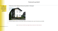 Desktop Screenshot of ferienwohnung-reichl.de